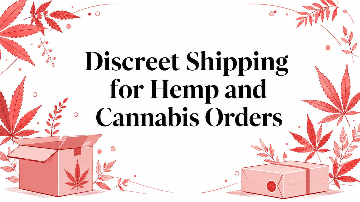 Discreet Shipping for Hemp and Cannabis Orders